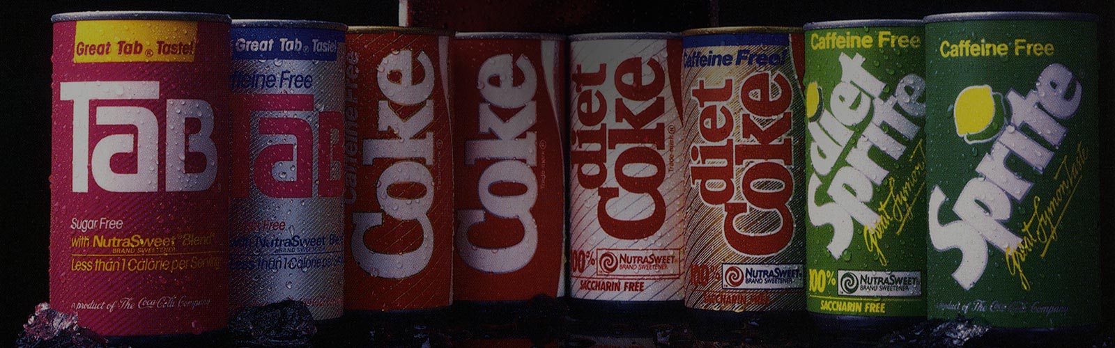 Diferentes productos de Coca-Cola