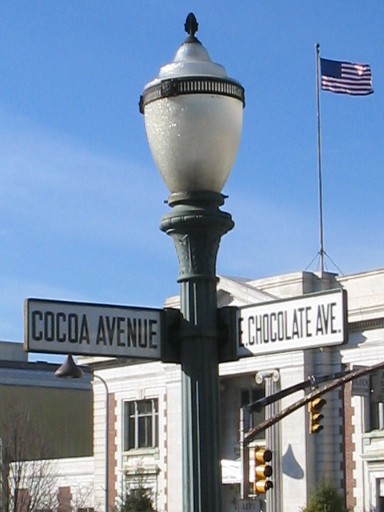 Poste de señalizacion Cocoa Avenue