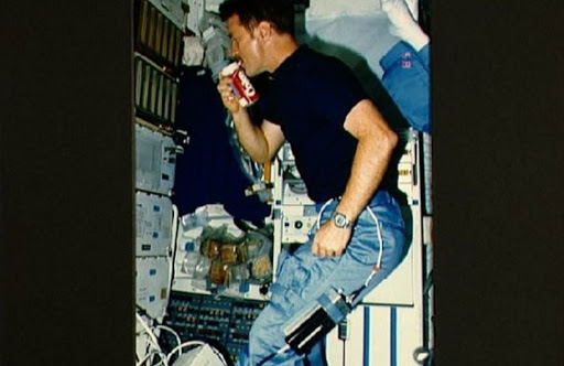 Coca Cola en el espacio