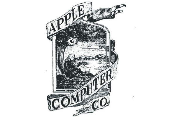 Primer logo de Apple Computer Company