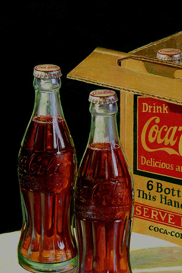 Publicidad antigua de Coca Cola