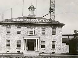 Fachada de la fabrica Hershey Chocolate Company